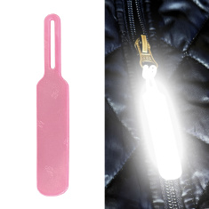 3M Reflexní taháček na zip - růžový